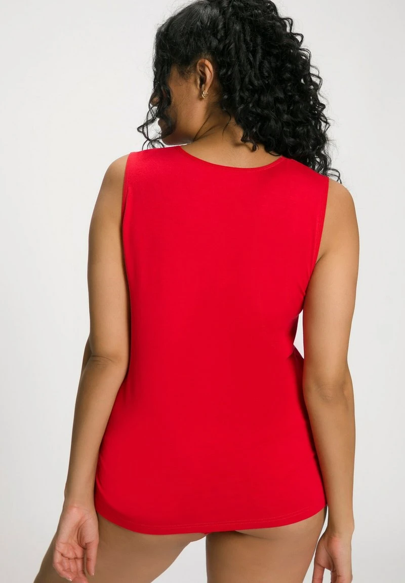 Ulla Popken Unterhemd/-shirt - Karminrot 4 Ulla Popken Unterhemd/-shirt - Karminrot – Bild 2