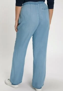 Ulla Popken Stoffhose - Blue Denim -Ulla Popken c8a51ce0fdfd467984ced766bd15b6ad
