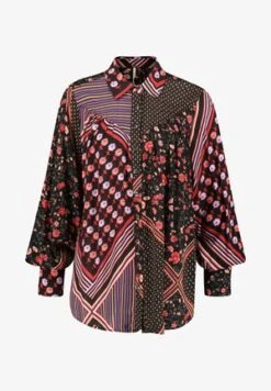 Ulla Popken Hemdbluse - Bleu Marine -Ulla Popken c92f15eb4b27401e9e8a2aebf912515b