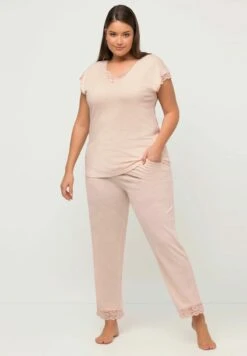 Ulla Popken Nachtwäsche Set - Rose` -Ulla Popken c93a7c8d15054edf9bba40deb8631655