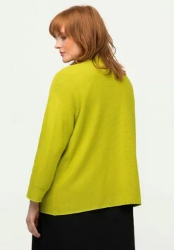 Ulla Popken CROSS RIBBED - Strickjacke - Pistachio -Ulla Popken c996fdc7c6634467a6c870c4aec7d4d2