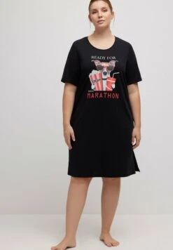 Ulla Popken Nachthemd - Black -Ulla Popken c9c294bf4d3c4779a31e702bf8d35327 1