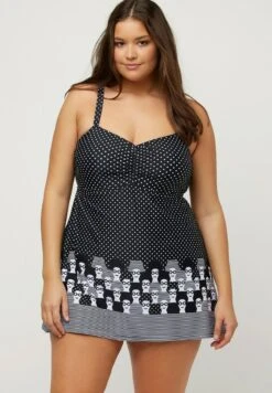 Ulla Popken Badeanzug - Schwarz -Ulla Popken cae6a53f74cc40f1bb4d3fbb4db83022 1