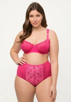 Ulla Popken LEAF PATTERN - Bügel BH - Hibiscus Pink -Ulla Popken ccbbb2a92d5e44aea7895aa399bf9cfa