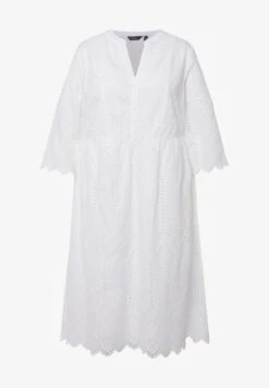 Ulla Popken Freizeitkleid - Blanc Neige -Ulla Popken cd5e391ea8d7430cbe3800999e4b3a37