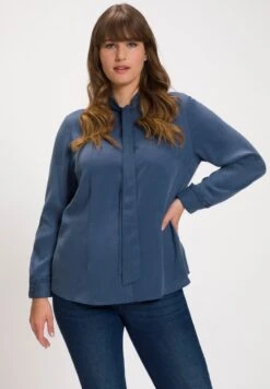 Ulla Popken Bluse - Blue -Ulla Popken cdaca97002ae49fb8af217ea3794c5b9