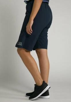 Ulla Popken Shorts - Marine -Ulla Popken cfbe988fd99749cca6e9fe09d3de8a76