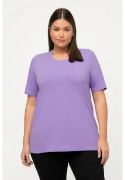 Ulla Popken T-Shirt Basic - Poederroze -Ulla Popken cfe25db7e0544ff9874f7337985d2b05