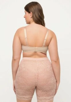 Ulla Popken À BONNETS SOUPLES BRETELLES AMOVIBLES C-E - Push-up BH - Champagne -Ulla Popken d0b9da17281f41eba7c68554dffa1083