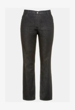 Ulla Popken GROSSE GRÖSSEN - Jeans Straight Leg - Black -Ulla Popken d0f39fb250e8405bb47a36e6c74d7e65