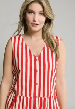 Ulla Popken Freizeitkleid - Salsa Stripe -Ulla Popken d164945bb9bb4c7cbe82d4b79f3c5647