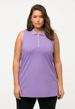 Ulla Popken REGULAR ÄRMELLOS - Poloshirt - Pale Lilac -Ulla Popken d1aba82868ac4b86a66b1a7e250c94e2 1