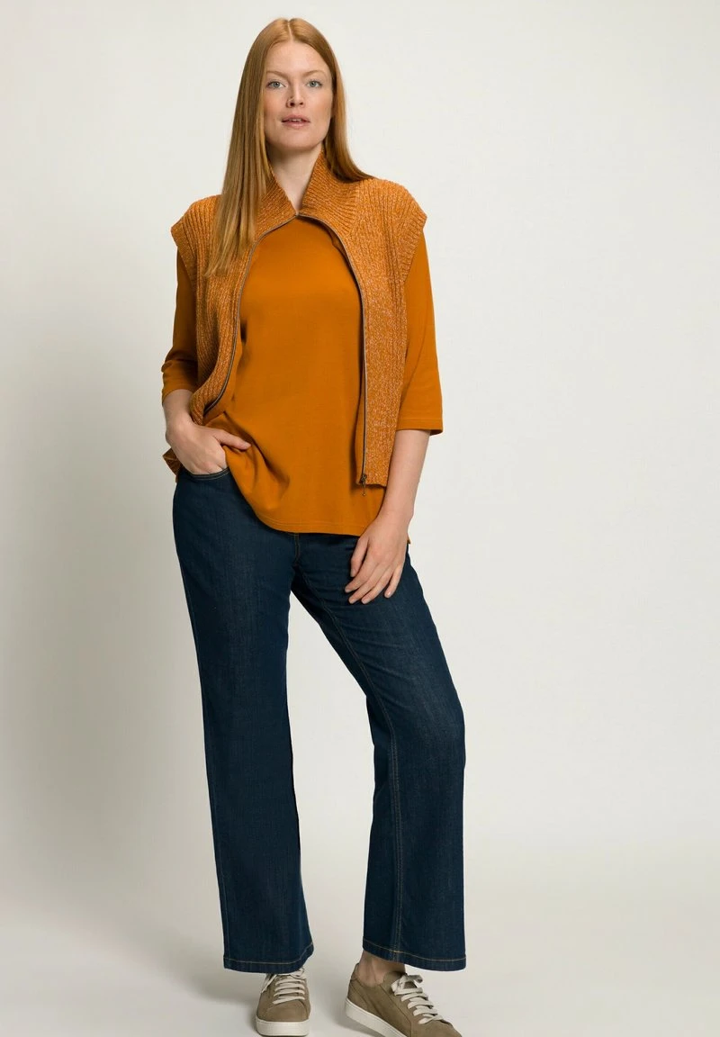 Ulla Popken BASIC - Langarmshirt - Goudbruine 4 Ulla Popken BASIC - Langarmshirt - Goudbruine – Bild 2