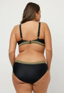 Ulla Popken SIERBANDJE, VERSTELBARE BANDJES - Bikini - Zwart -Ulla Popken d2ed03b42ac94a54a5235ba6683f2c22