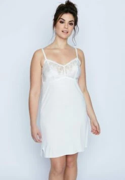 Ulla Popken Nachthemd - Offwhite -Ulla Popken d3e859716a3043d795c040351c0e44b5 1