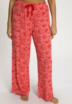 Ulla Popken Nachtwäsche Hose - Hellrot -Ulla Popken d5755ecbe1bd48bcb4a7183a878ecf82 1