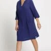 Ulla Popken Freizeitkleid - Indigo -Ulla Popken d5f5f4f9778b41b7b317333bd56fabfb