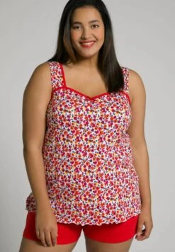 Ulla Popken Nachtwäsche Set - Paprikarood -Ulla Popken d6650109086144719cb6dca3fdba3b8d 1