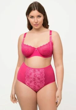 Ulla Popken LEAF PATTERN - Bügel BH - Hibiscus Pink -Ulla Popken d67ee408847d4b338b738fa3556ad061 1