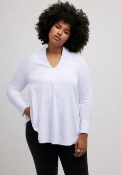 Ulla Popken Bluse - Blanc Neige -Ulla Popken d6c5fc554e88400b9ad78dc3240ca595