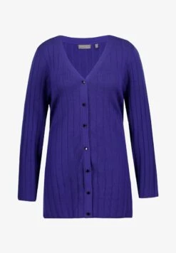 Ulla Popken V-HALS CEINTUUR - Strickjacke - Donkergrijs Melange 13 Ulla Popken V-HALS CEINTUUR - Strickjacke - Donkergrijs Melange -Ulla Popken d7148751544c474db94633df3a8aad32