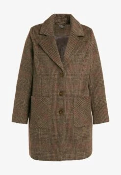 Ulla Popken Klassischer Mantel - Mahonibruin -Ulla Popken d77c11888ee34f73b647fbc528d0560e