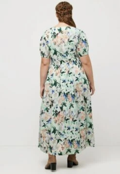 Ulla Popken MANCHES COURTES BOUFFANTES - Freizeitkleid - Turquoise Pâle 10 Ulla Popken MANCHES COURTES BOUFFANTES - Freizeitkleid - Turquoise Pâle -Ulla Popken d7b10d96994c42019e16a5d909338ce3