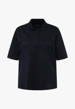 Ulla Popken COUPE CLASSIQUECOL PIMA - Poloshirt - Noir -Ulla Popken d8897e593ae846ff97a8c6b0aed26306