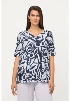 Ulla Popken MANCHES COURTES - Bluse - Bleu Foncé -Ulla Popken d930c2c34ac44efeb4e761f4f399dc7a 1