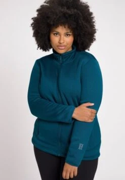 Ulla Popken Trainingsjacke - Teal -Ulla Popken db08b00397d3458d8e6f2e9a9c63e47d 2