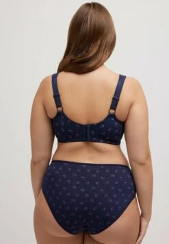 Ulla Popken ENTLASTUNGS, HERZEN, OHNE BÜGEL, CUP C-G - Bustier - Nachtblau -Ulla Popken dbd36d565100421aaed5df63258971f3