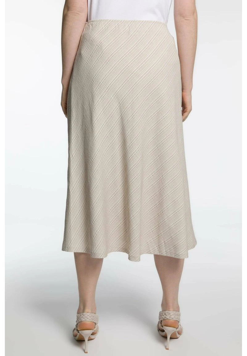 Ulla Popken A-Linien-Rock - Zand 5 Ulla Popken A-Linien-Rock - Zand – Bild 3