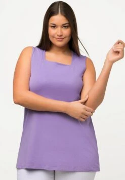 Ulla Popken CLASSIC CARREE AUSSCHNITT ÄRMELLOS - Top - Pale Lilac 11 Ulla Popken CLASSIC CARREE AUSSCHNITT ÄRMELLOS - Top - Pale Lilac -Ulla Popken dce4bd00d7624930971e3bd53a998525
