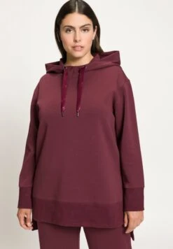 Ulla Popken Kapuzenpullover - Burgundy