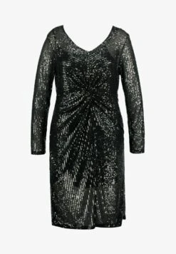 Ulla Popken LANGARM - Cocktailkleid/festliches Kleid - Donkergroen 11 Ulla Popken LANGARM - Cocktailkleid/festliches Kleid - Donkergroen -Ulla Popken de1426df4f424cbbb94326811f1b04c1