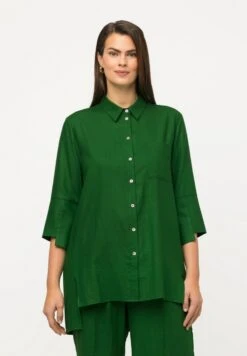 Ulla Popken ASYMMETRISCHE MANCHETTEN, 3/4-MOU - Hemdbluse - Vert Pomme -Ulla Popken ded13374aadb473fb6281d9165bd664d 1