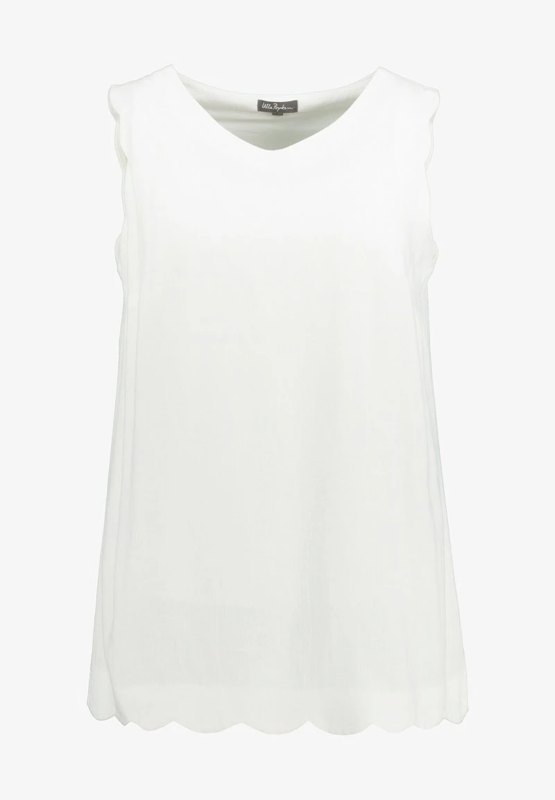 Ulla Popken Bluse - Schneeweiß 6 Ulla Popken Bluse - Schneeweiß – Bild 4