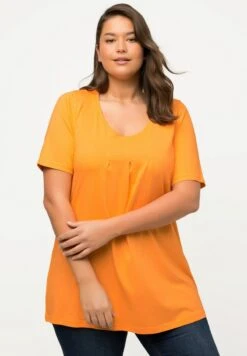Ulla Popken GROSSE GRÖSSEN - T-Shirt Basic - Cantaloupe Orange -Ulla Popken e03e65fd601940c8ae7b2840b8433ce8