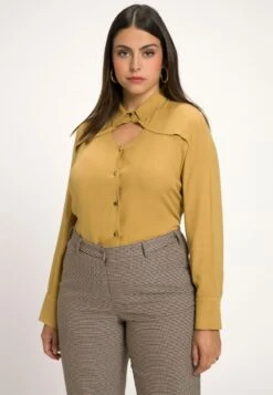 Ulla Popken Hemdbluse - Arachide 10 Ulla Popken Hemdbluse - Arachide -Ulla Popken e090e0c1326e4cceb88246826df123c7