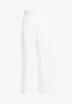 Ulla Popken Stoffhose - Schneeweiß -Ulla Popken e1371921ad6a46f8b310d9c16e4e39db