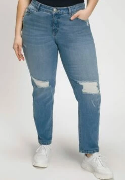 Ulla Popken Jeans Slim Fit - Light Blue -Ulla Popken e140455b4c2d48688fb14fad802193c7 1