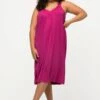 Ulla Popken Jerseykleid - Rose Fuchsia