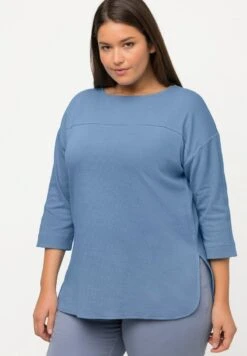Ulla Popken U BOOT AUSSCHNITT 3/4 ARM - Langarmshirt - Himmelblau 13 Ulla Popken U BOOT AUSSCHNITT 3/4 ARM - Langarmshirt - Himmelblau -Ulla Popken e1b381db6c2841d680eff8efebc89f95 1