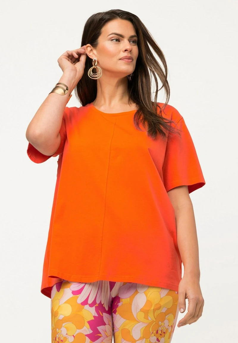 Ulla Popken À MANCHES COURTES PROFONDES DÉCOUPES DÉCOLLETÉ ROND - T-Shirt Print - Clementis 5 Ulla Popken À MANCHES COURTES PROFONDES DÉCOUPES DÉCOLLETÉ ROND - T-Shirt Print - Clementis – Bild 3