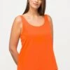 Ulla Popken LAYERED TANK - Top - Clementine -Ulla Popken e361465500aa4a43803617c909b53f72