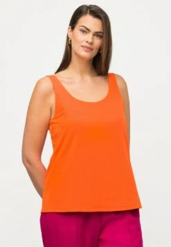 Ulla Popken LAYERED TANK - Top - Clementine