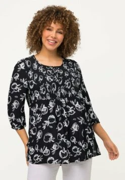 Ulla Popken COL ROND ET MANCHES - Bluse - Noir 13 Ulla Popken COL ROND ET MANCHES - Bluse - Noir -Ulla Popken e4eb592ad6cd4260a70f7b520934bce4 1