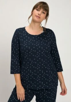 Ulla Popken Nachtwäsche Shirt - Navy Blue Multi -Ulla Popken e53d5a9ee0bf44e9bd4b334f6d2c952d 1