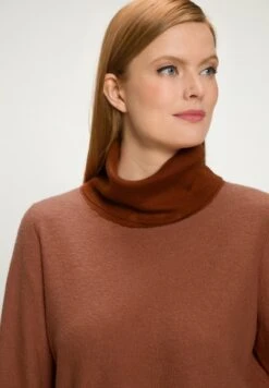 Ulla Popken LANGARM - Sweatshirt - Ziegelbraun -Ulla Popken e5753a424b0242619cf7f981370be51e