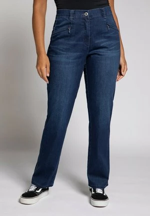 Ulla Popken MONY REISSVERSCHLUSSTASCHEN - Jeans Bootcut - Dark Blue Denim 7 Ulla Popken MONY REISSVERSCHLUSSTASCHEN - Jeans Bootcut - Dark Blue Denim – Bild 5